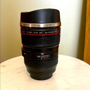 Coffee cup- great for the camera lover